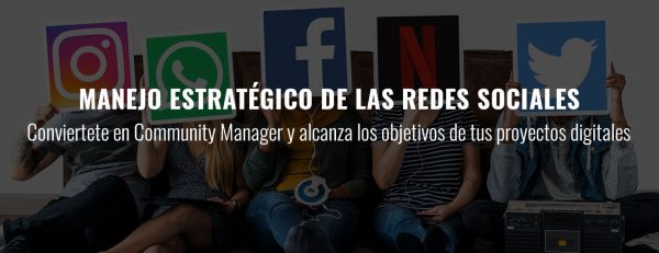 Manejo estratégico de redes sociales