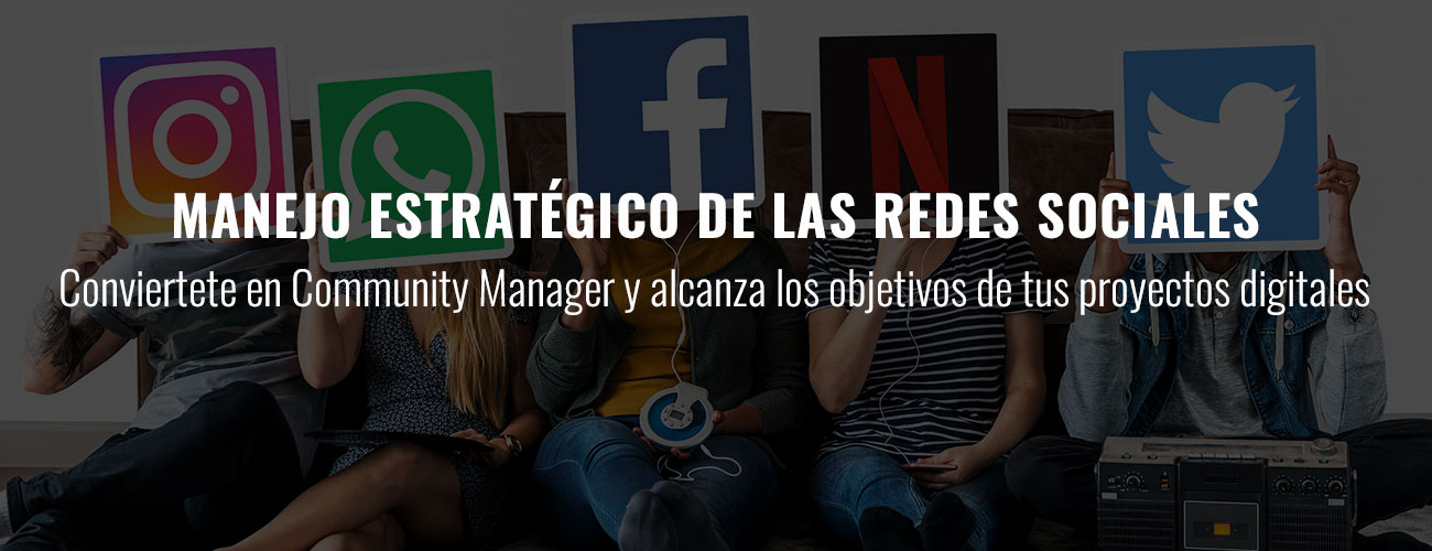 Manejo estratégico de redes sociales